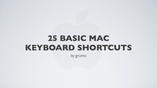 25 basic mac keyboard shortcuts