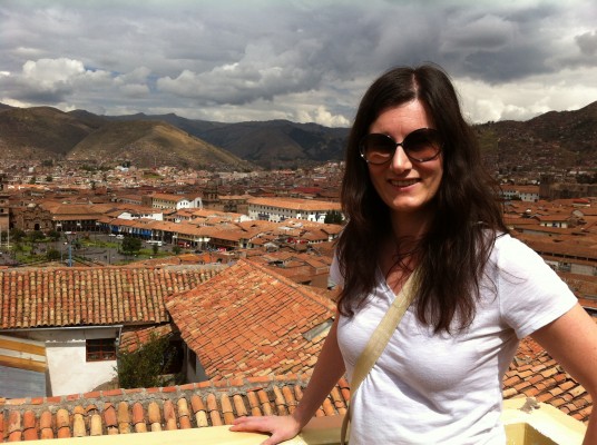 View from Kuska hostal in Cusco, Peru.
