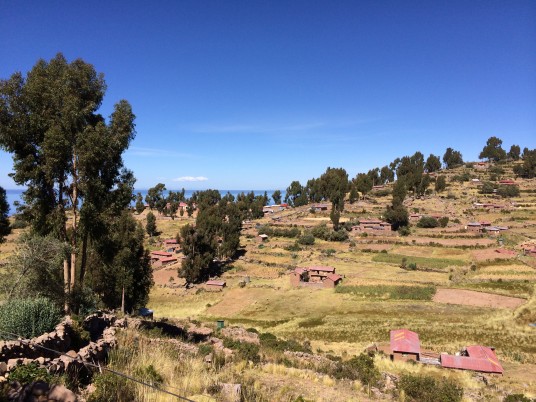 Typical homes in Taquile