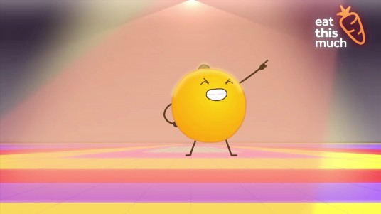This orange can dance better than you.. oh yeah!