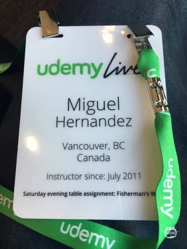 I was one of the 5 instructors out of 150 that had been on Udemy for so long