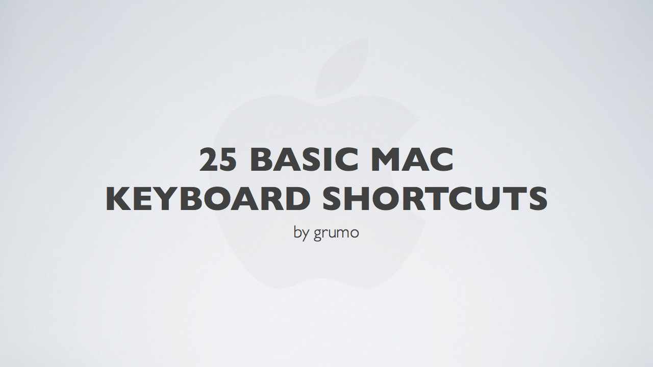 mac keyboard shortcuts